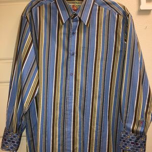 Robert Graham Mens Shirt Large